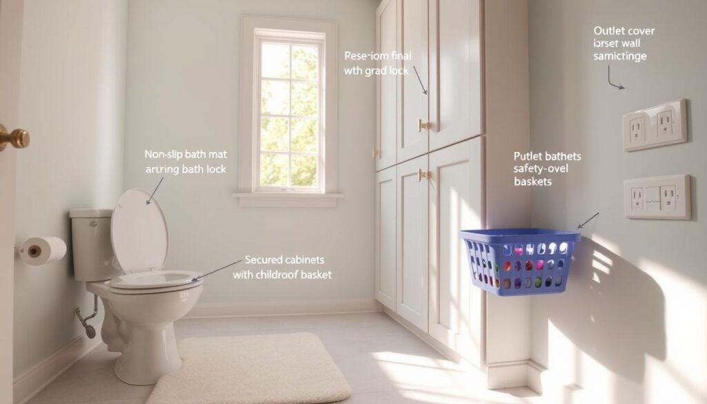 childproofing bathroom childproofing bathroom