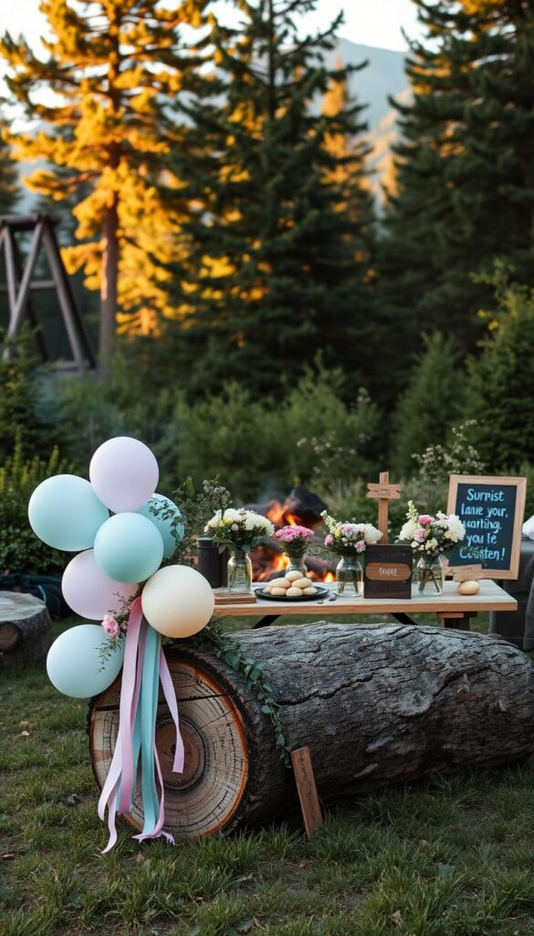 outdoor gender reveal decorations outdoor gender reveal decorations